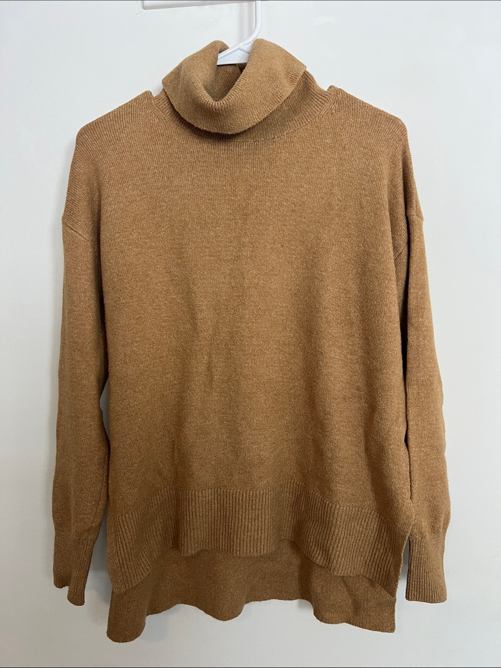 Banana Republic Factory Camel/Tan Turtleneck Sweater